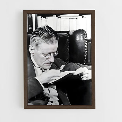 ap-james joyce-5 cadre Bois foncé