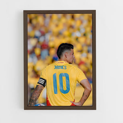 ap-james rodriguez-1 cadre Bois foncé