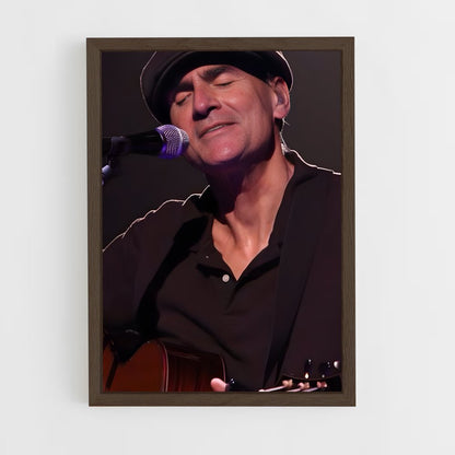ap-james taylor-4 cadre Bois foncé