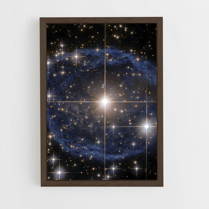 ap-james webb telescope-12 cadre Bois foncé