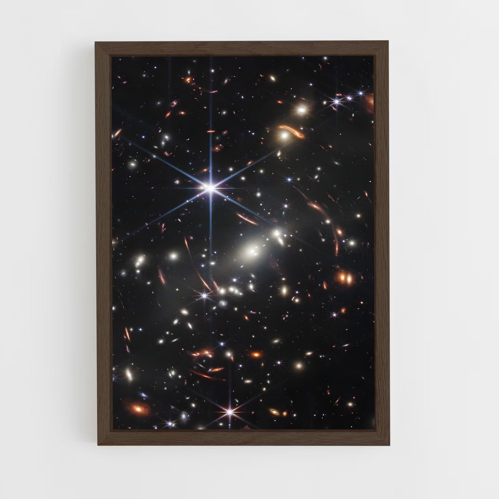 ap-james webb telescope-2 cadre Bois foncé