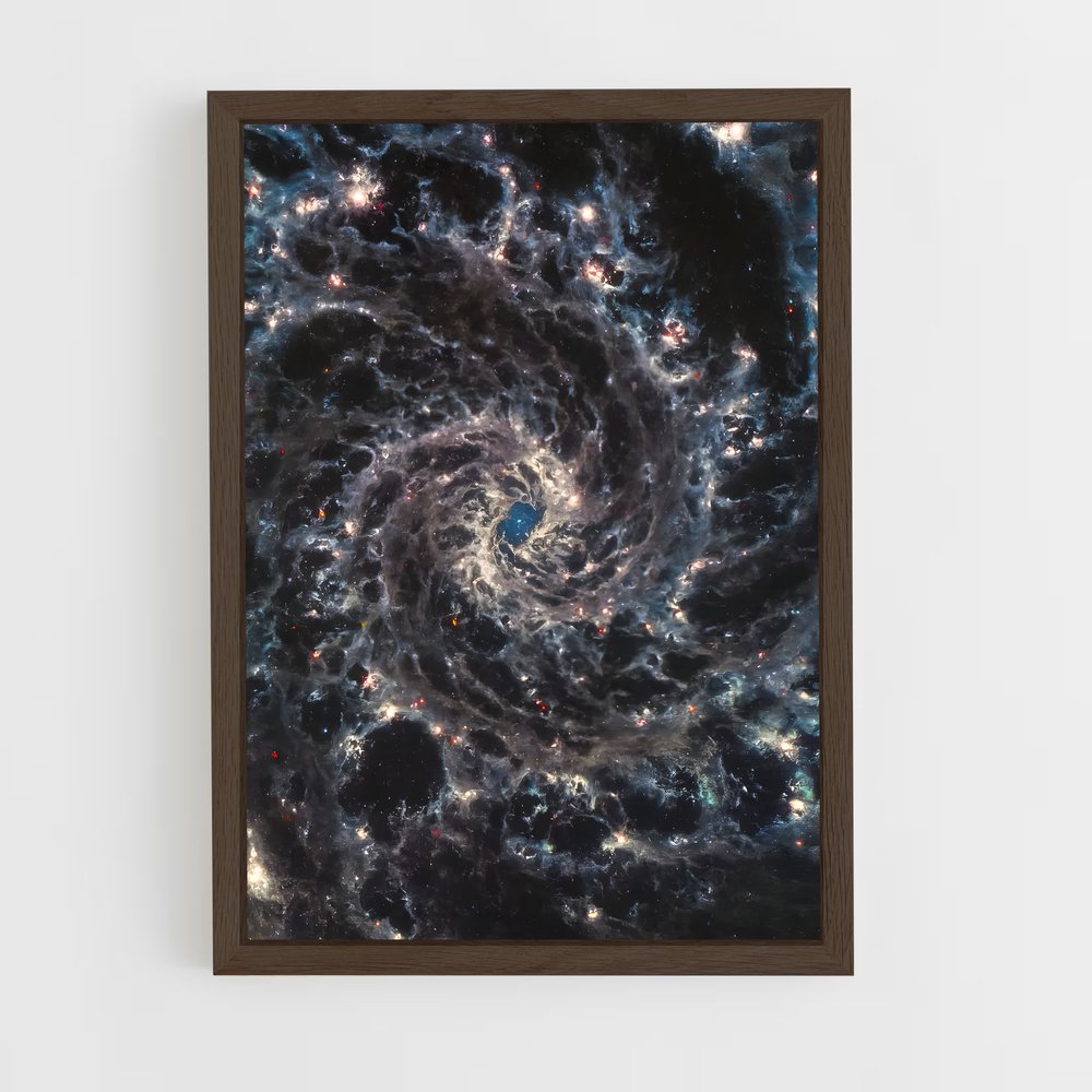 ap-james webb telescope-6 cadre Bois foncé