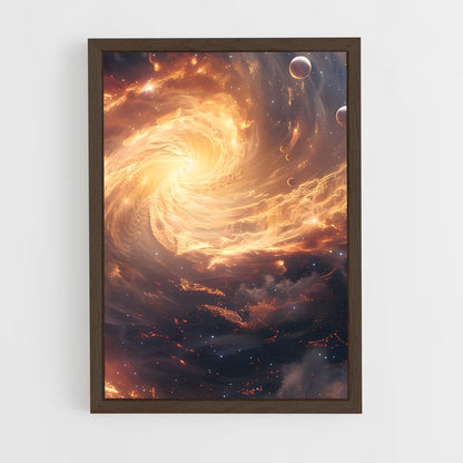 ap-james webb telescope-8 cadre Bois foncé