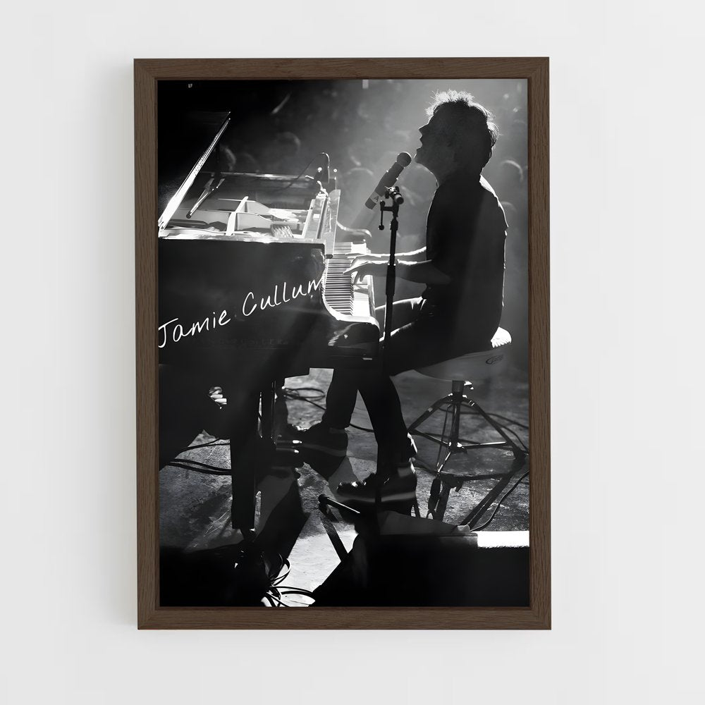 ap-jamie cullum-1 cadre Bois foncé
