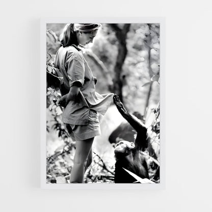 ap-jane goodall-3 cadre Blanc