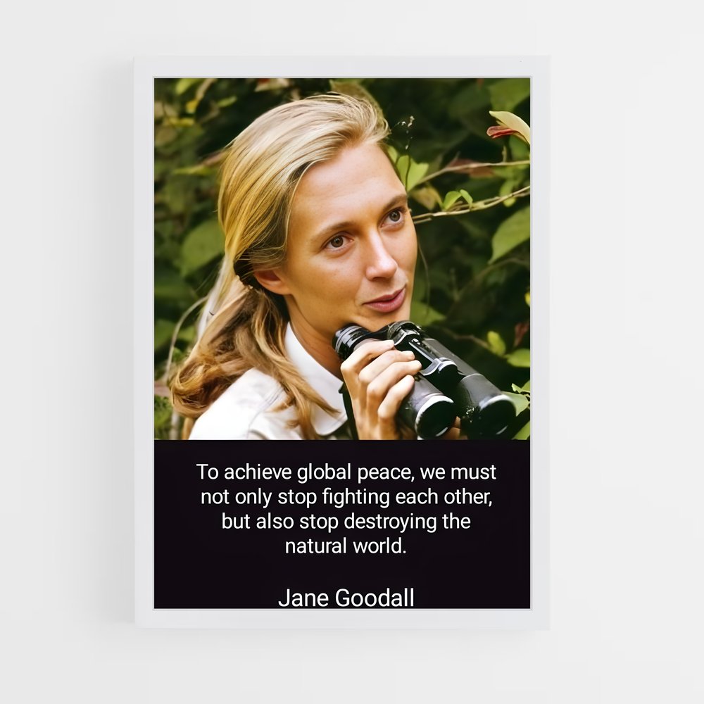 ap-jane goodall-5 cadre Blanc