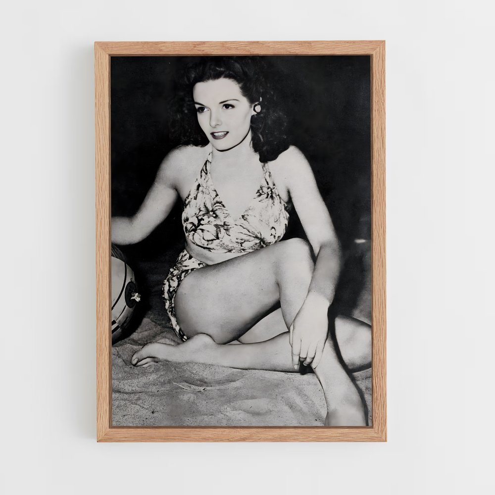 ap-jane russell-3 cadre Bois clair