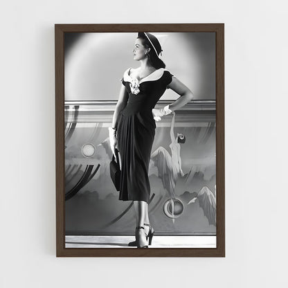 ap-jane russell-5 cadre Bois foncé