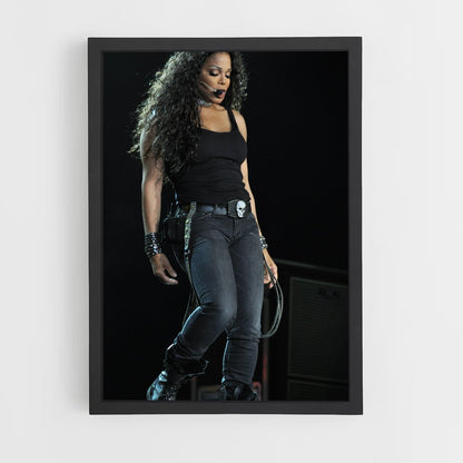 ap-janet jackson-6 cadre Noir