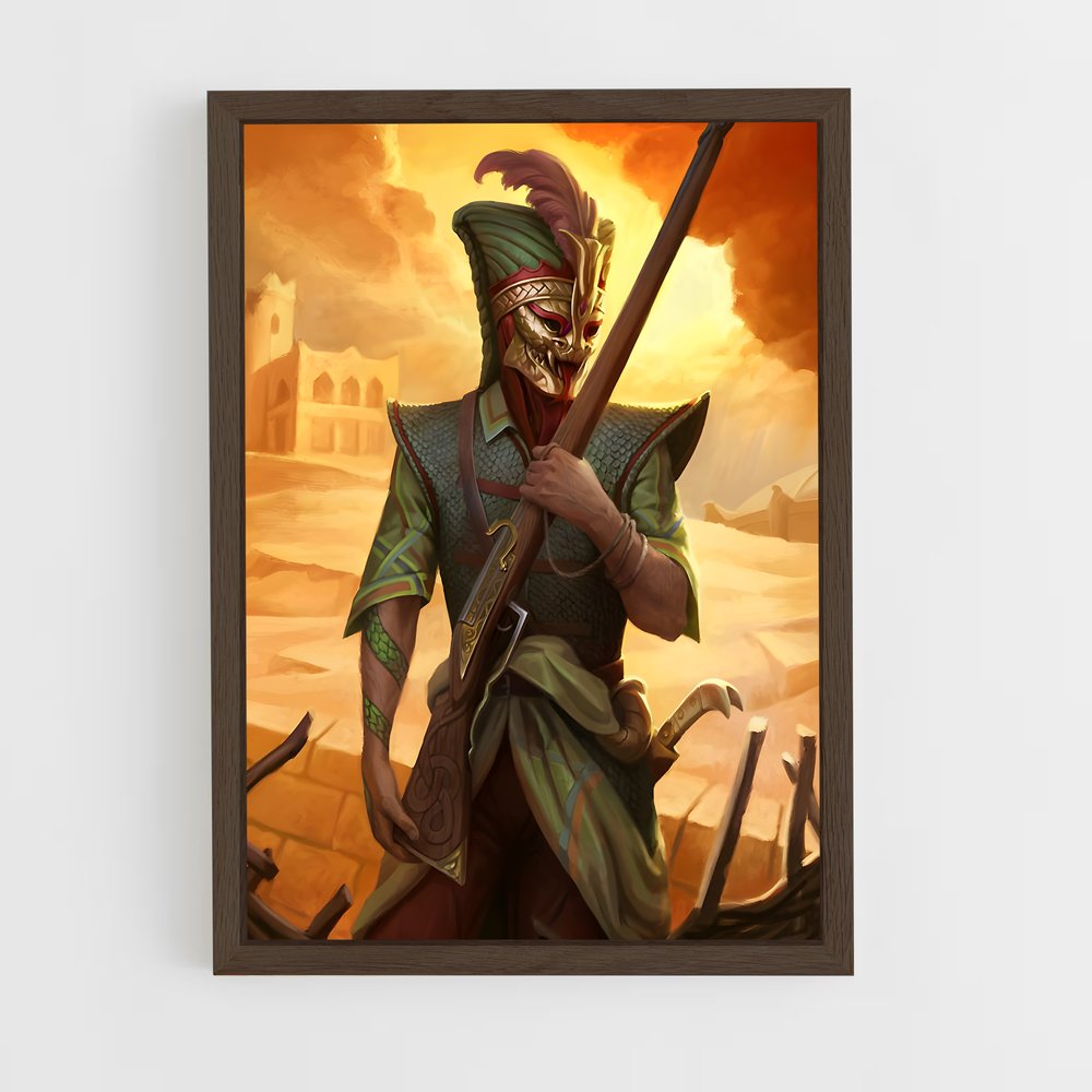 ap-janissary-1 cadre Bois foncé