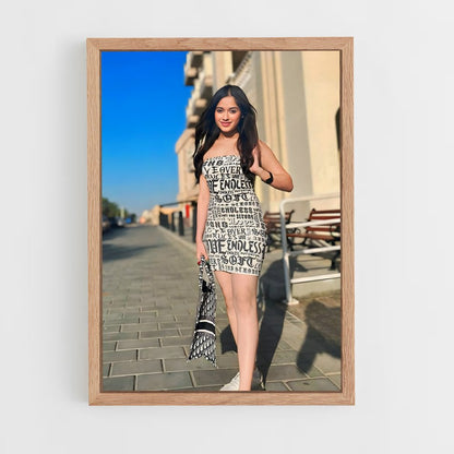 ap-jannat zubair-1 cadre Bois clair