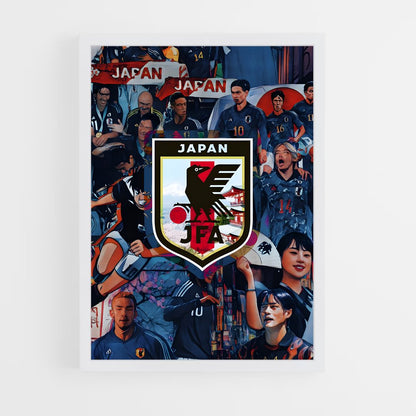 ap-japan national football team-1 cadre Blanc
