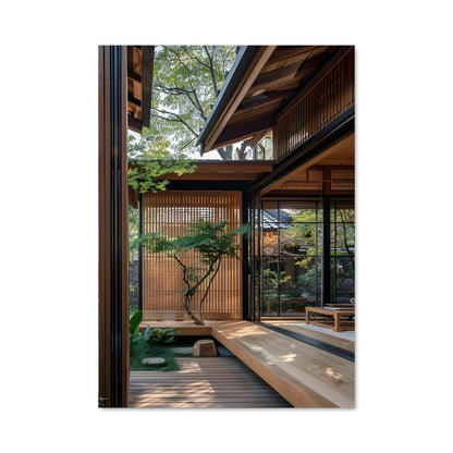 Poster Maison Zen
