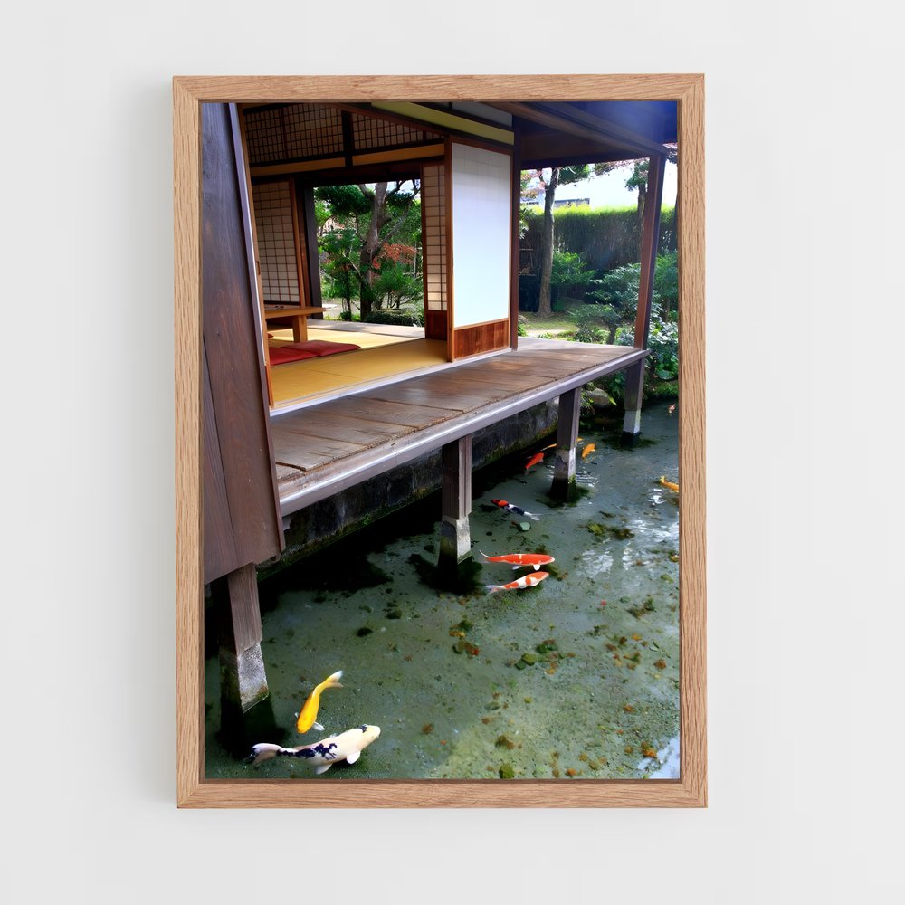 ap-japanese architecture-1 cadre Bois clair