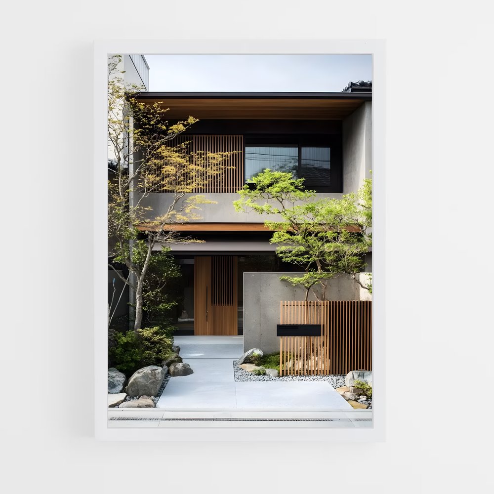 ap-japanese architecture-12 cadre Blanc