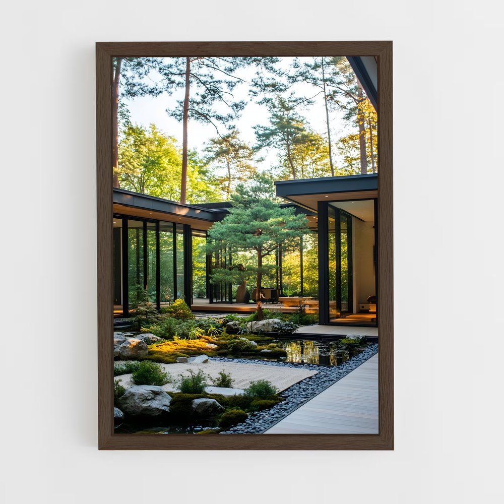 ap-japanese architecture-13 cadre Bois foncé