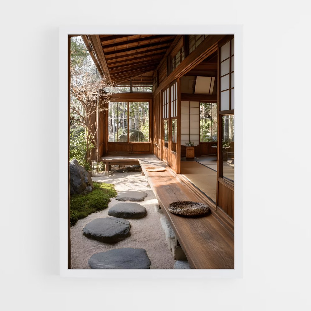 ap-japanese architecture-2 cadre Blanc