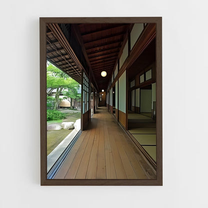 ap-japanese architecture-5 cadre Bois foncé