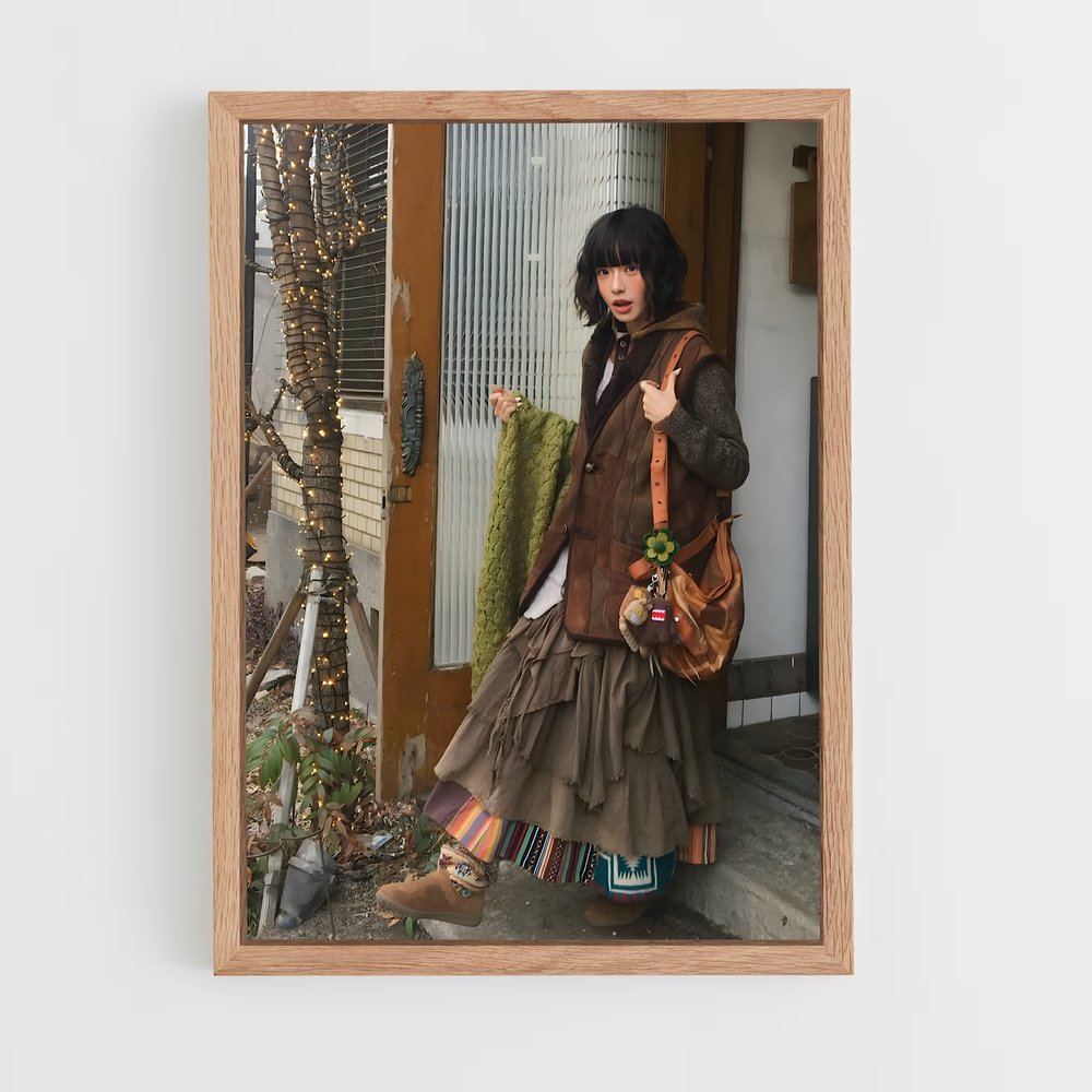 ap-japanese fashion-1 cadre Bois clair