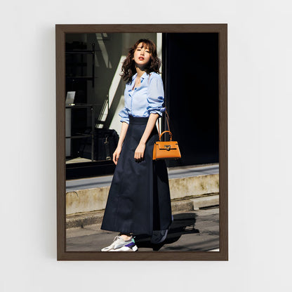 ap-japanese fashion-2 cadre Bois foncé