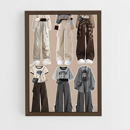 ap-japanese fashion-7 cadre Bois foncé
