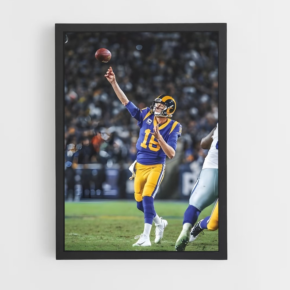 ap-jared goff-5 cadre Noir