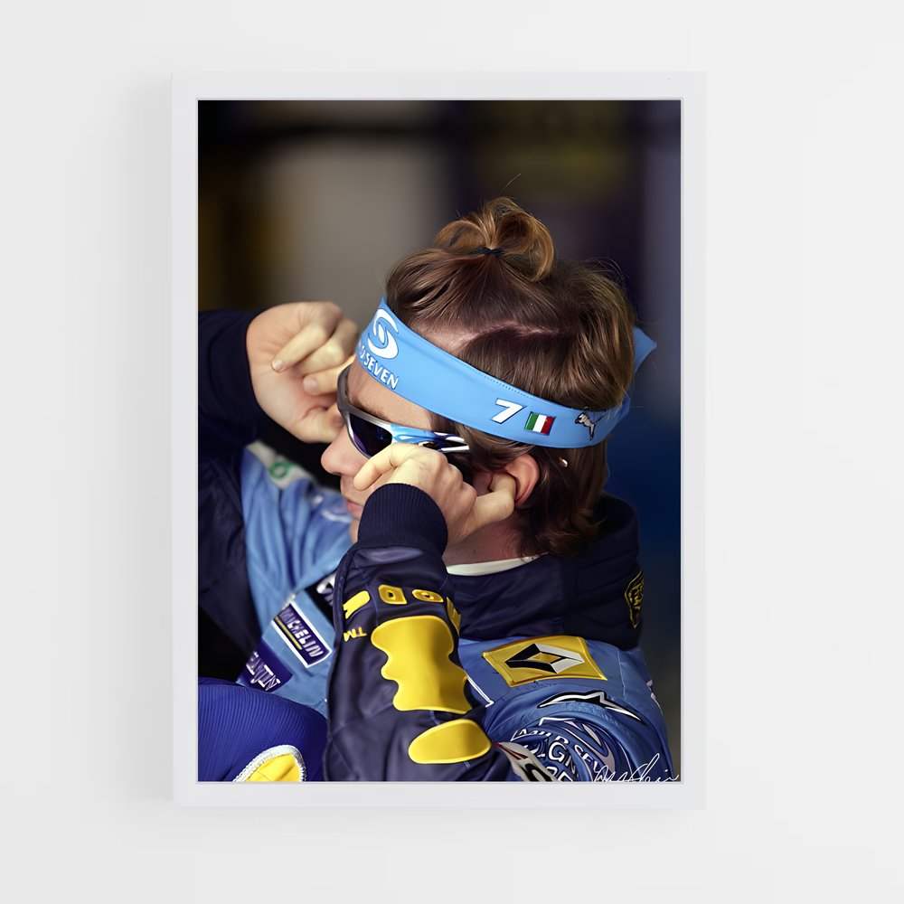 ap-jarno trulli-1 cadre Blanc