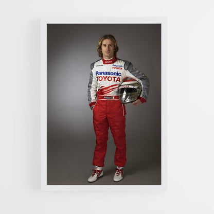 ap-jarno trulli-2 cadre Blanc