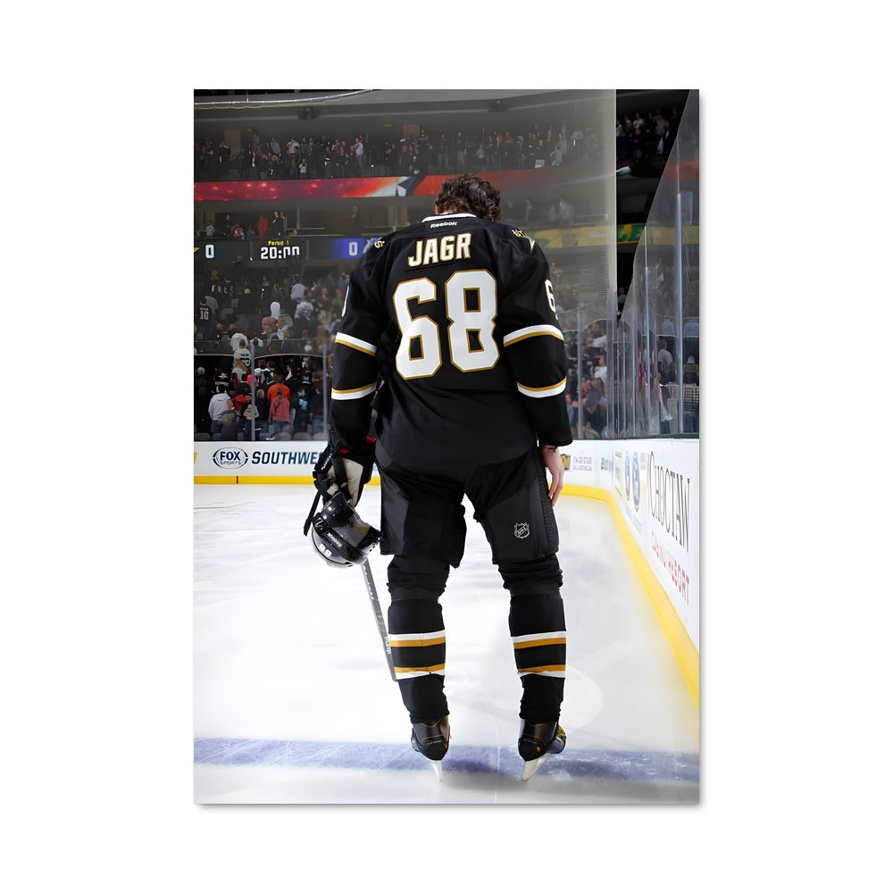 Poster Jagr en Action