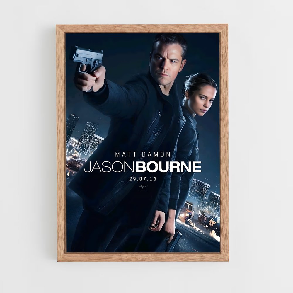 ap-jason bourne-3 cadre Bois clair