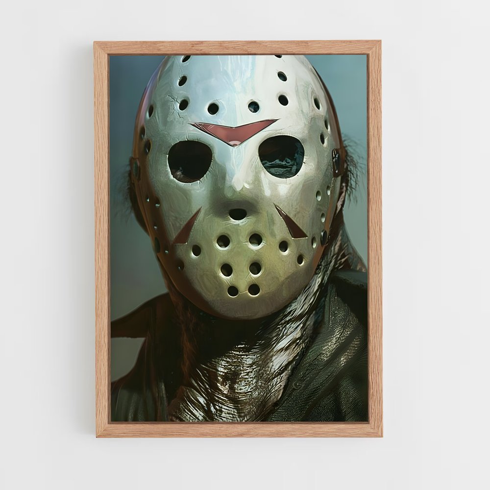 ap-jason voorhees-2 cadre Bois clair
