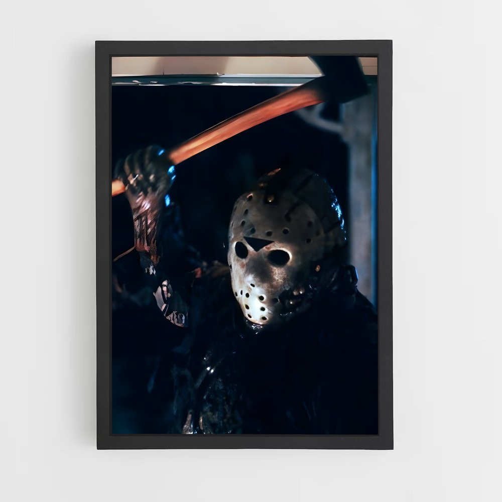 ap-jason voorhees-3 cadre Noir