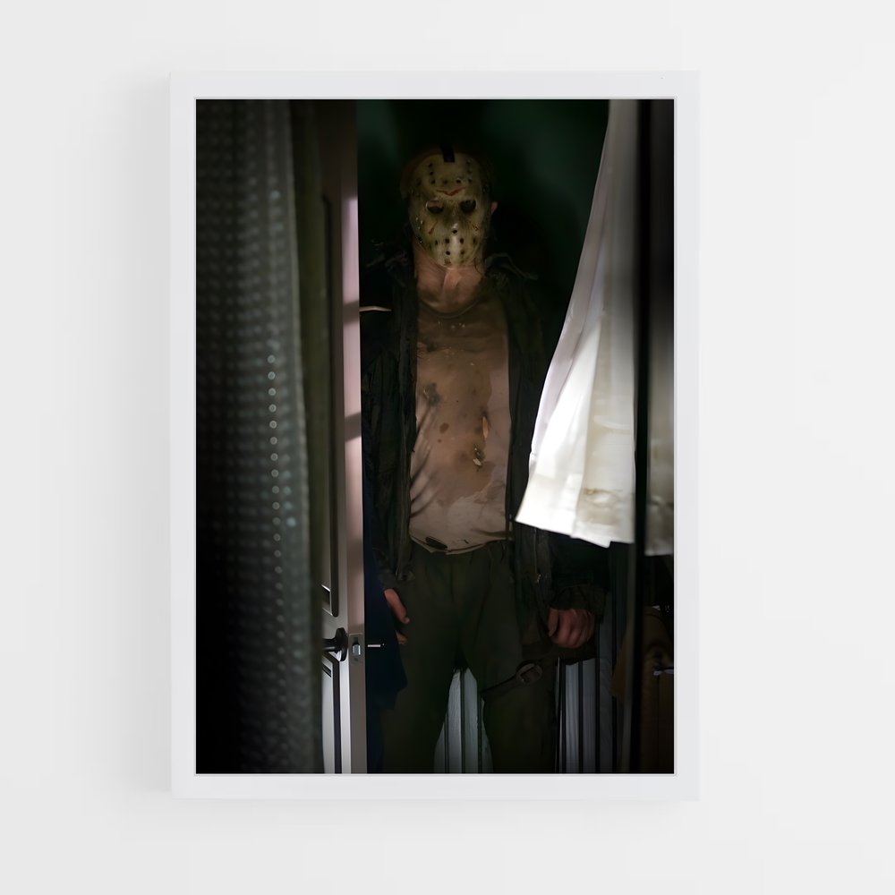 ap-jason voorhees-4 cadre Blanc