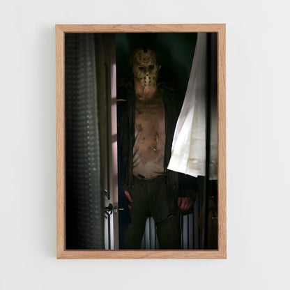 ap-jason voorhees-4 cadre Bois clair