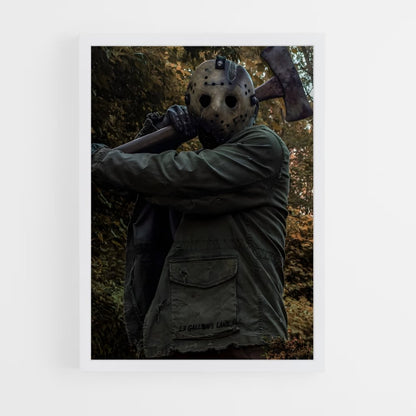 ap-jason voorhees-5 cadre Blanc