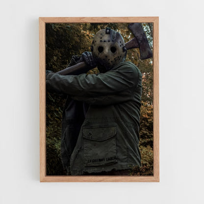 ap-jason voorhees-5 cadre Bois clair