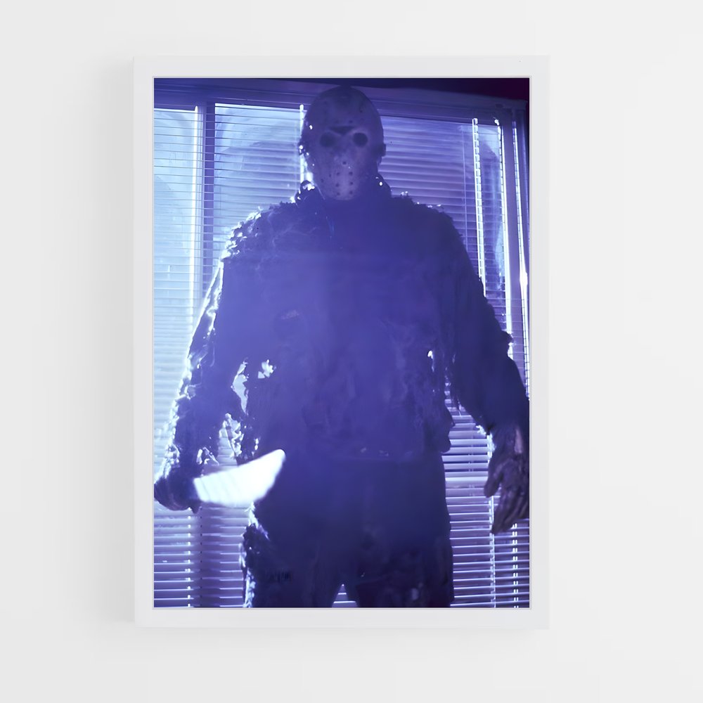 ap-jason voorhees-6 cadre Blanc