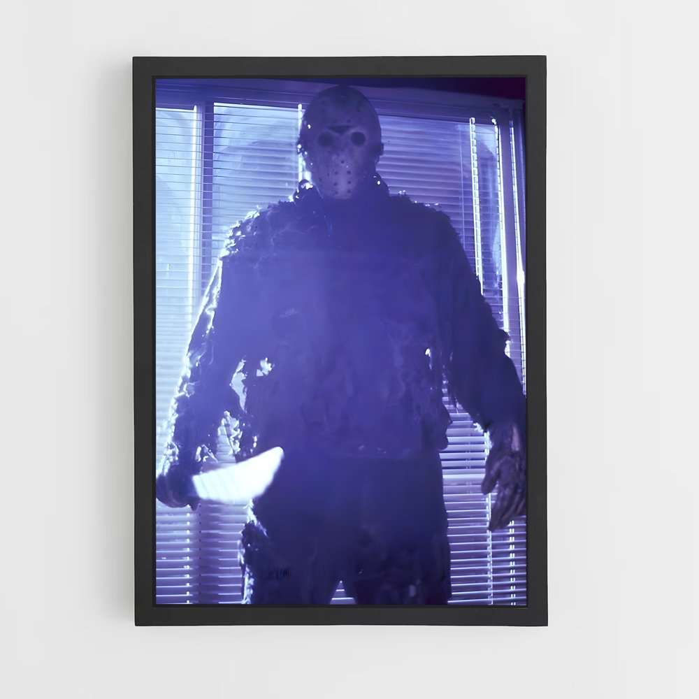ap-jason voorhees-6 cadre Noir