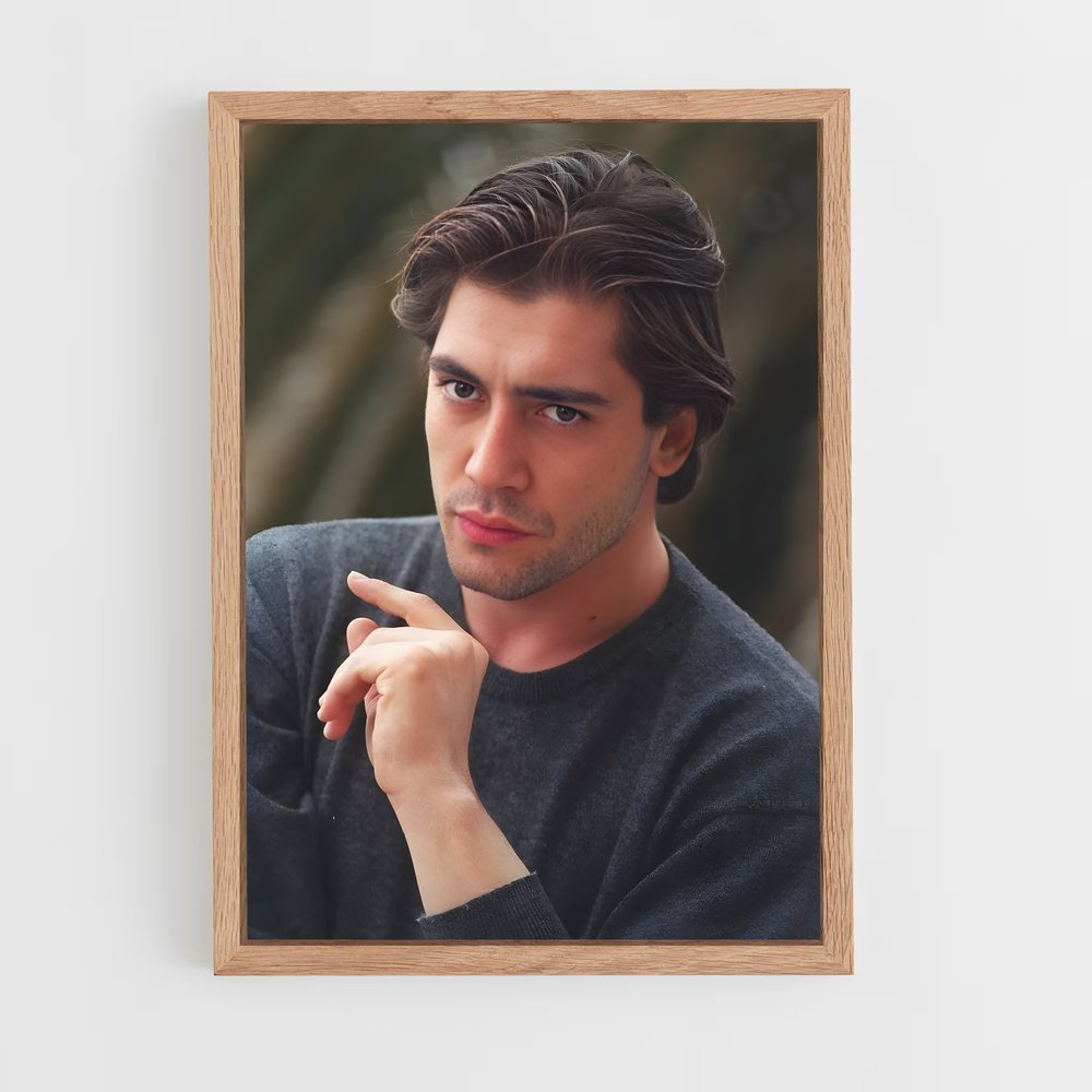 ap-javier bardem-4 cadre Bois clair