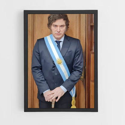 ap-javier milei-3 cadre Noir