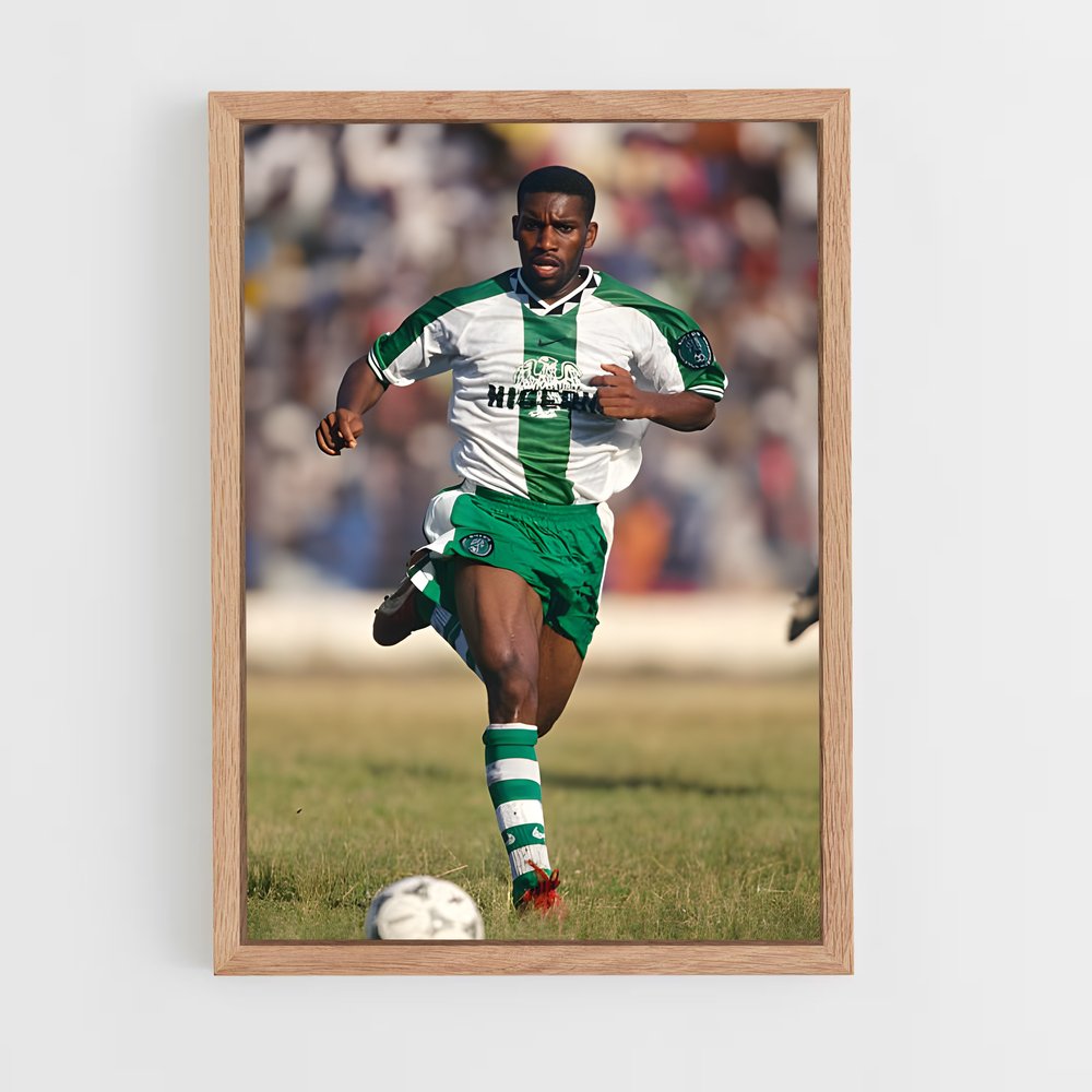 ap-jay-jay okocha-6 cadre Bois clair