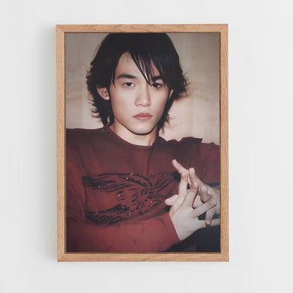 ap-jay chou-1 cadre Bois clair