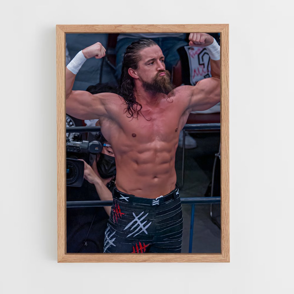 ap-jay white-6 cadre Bois clair