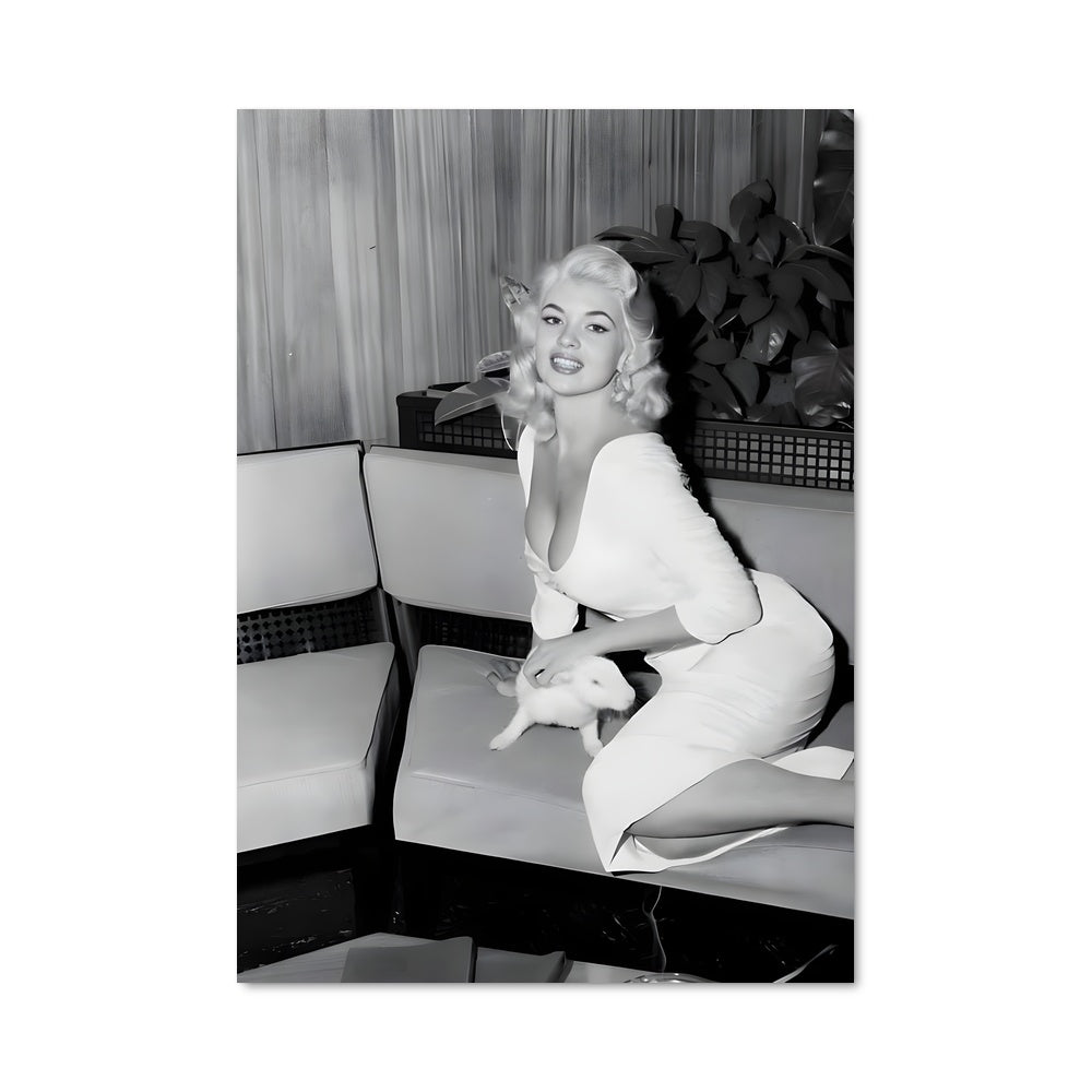 Poster Jayne au Divan