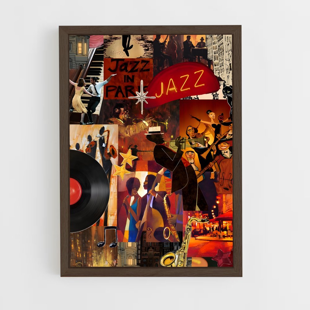 ap-jazz-1 cadre Bois foncé
