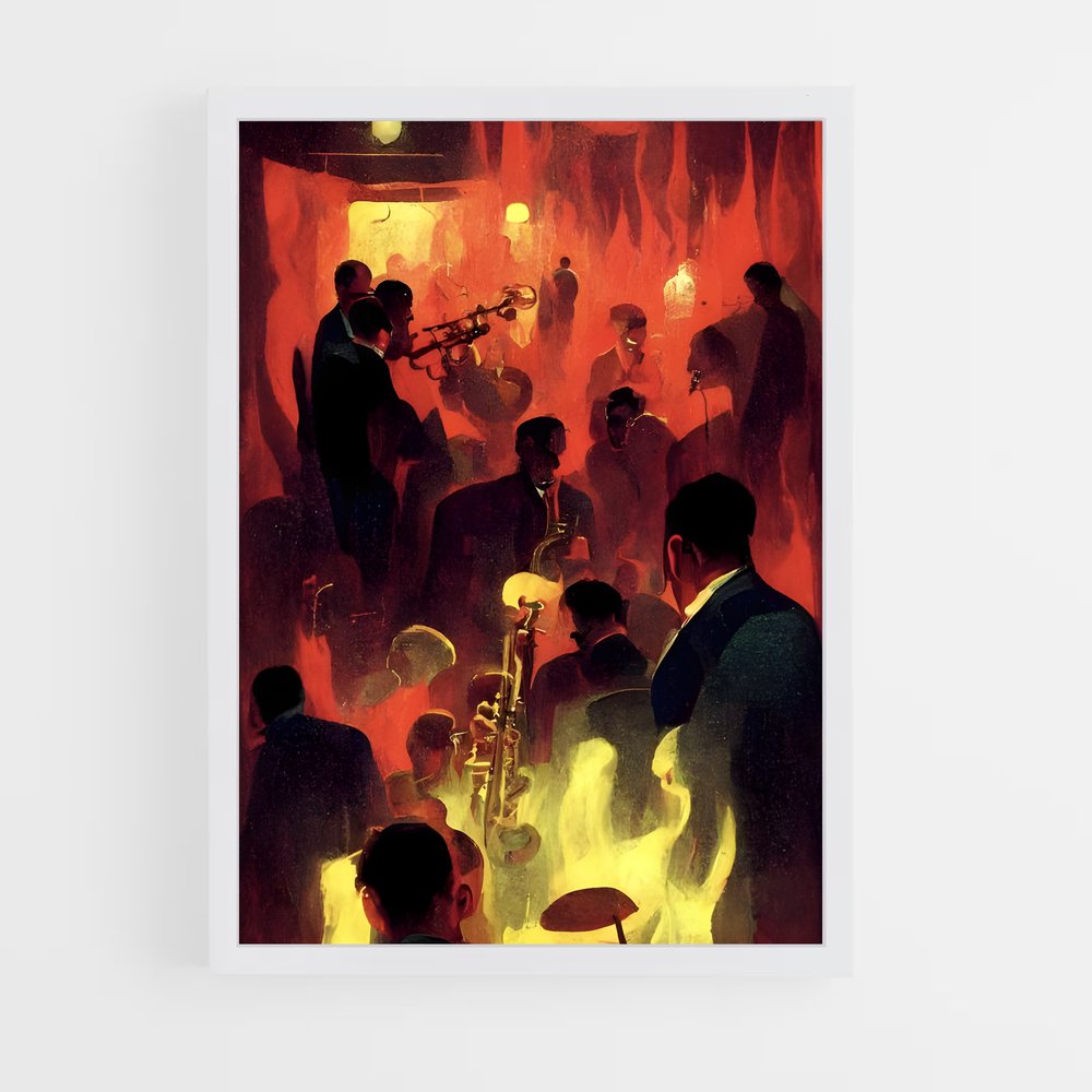 ap-jazz-4 cadre Blanc