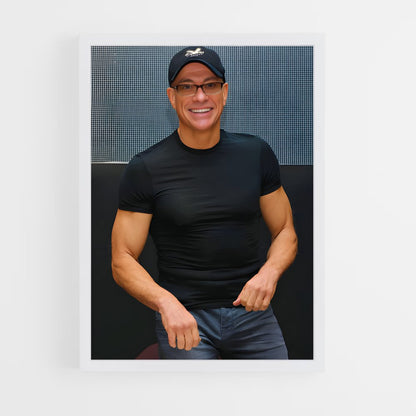 ap-jean-claude van damme-2 cadre Blanc