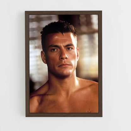 ap-jean-claude van damme-6 cadre Bois foncé