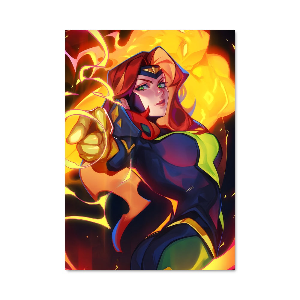Poster Flamme de Phoenix