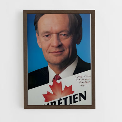 ap-jean chretien-1 cadre Bois foncé